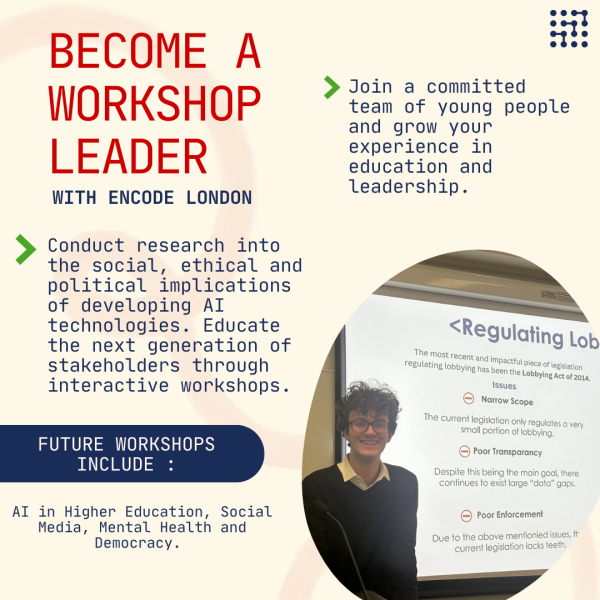 Encode London / Call for Workshop leaders